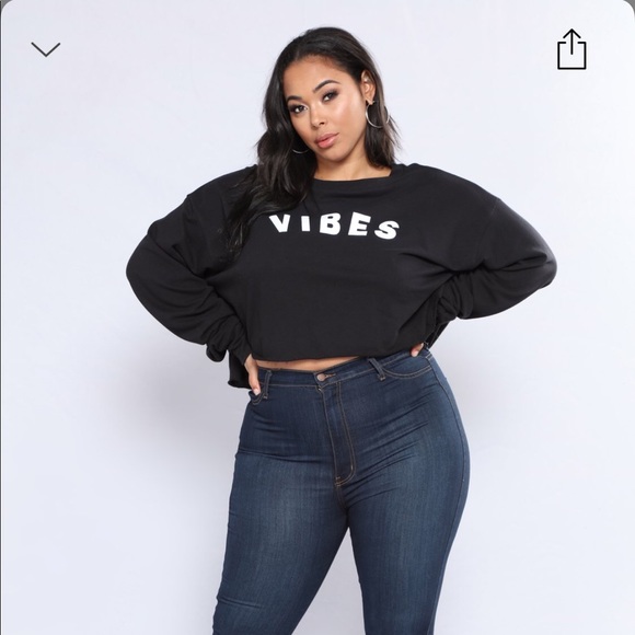 fashion nova vibes sweatshirt
